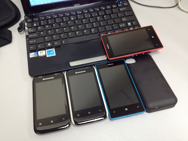 testing mobile phones for Kovurt's VPN Network